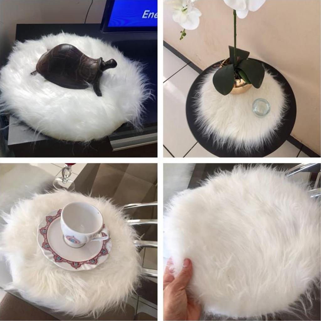 Luxo Faux Fur carneiro tapete, - Cowhide Rug Faux avaliação e preço