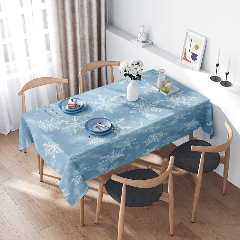 Floco de neve toalha de mesa d - Home Decor Online Shopping avaliação e preço