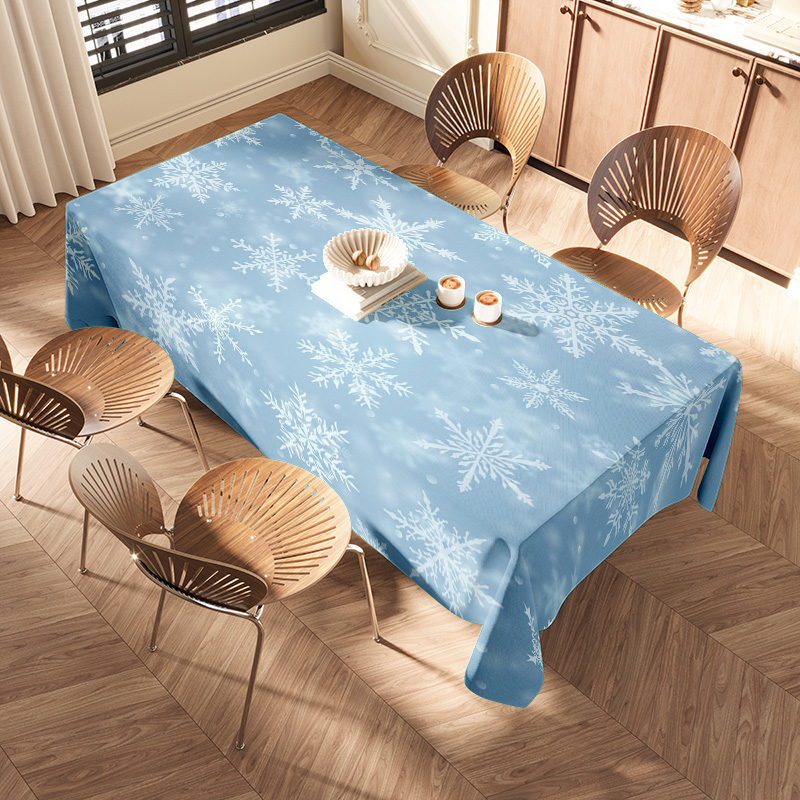 Floco de neve toalha de mesa d - Home Decor Online Shopping avaliação e preço